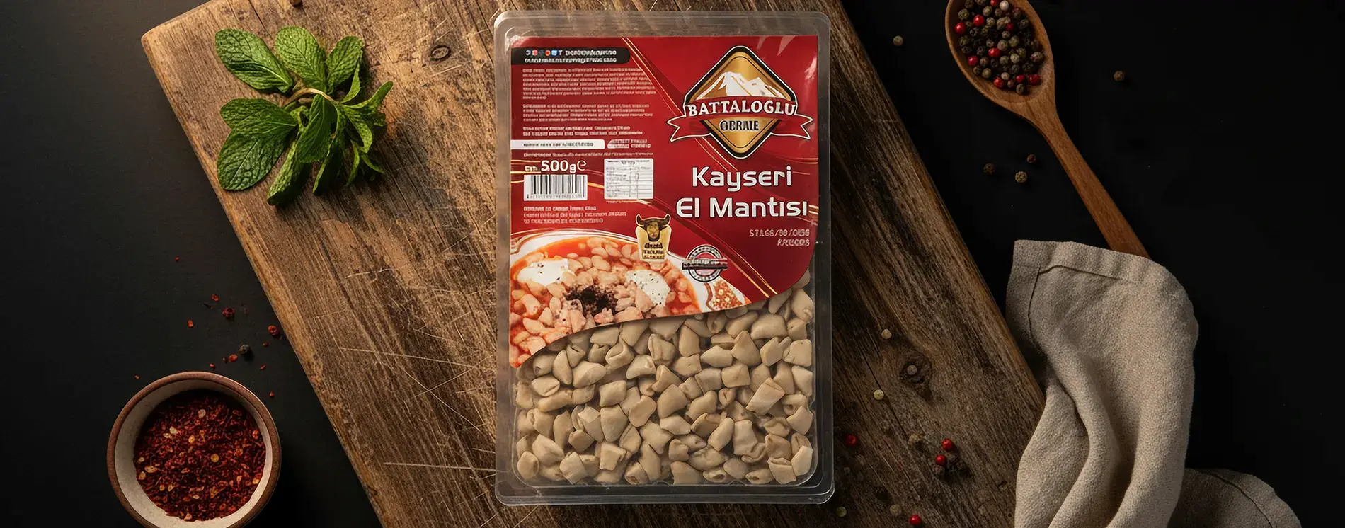 El Yapımı Kayseri Mantısı